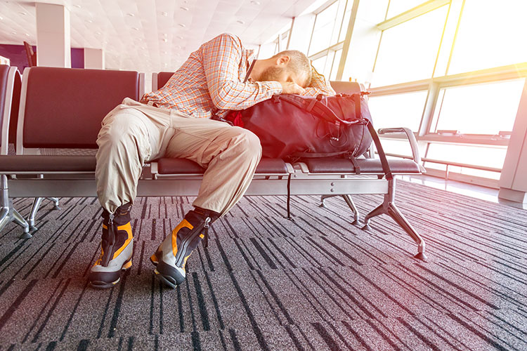 how to get over jet lag