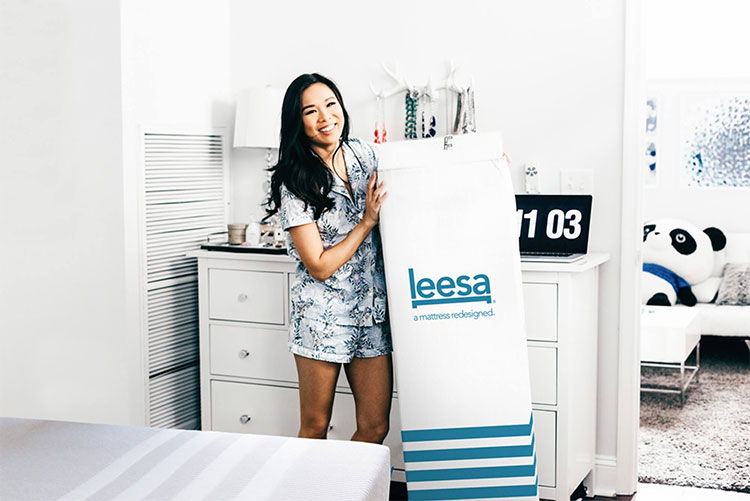 leesa mattress in a box