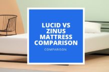 Lucid vs Zinus Mattress Comparison